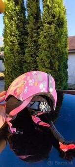 detská helma 46-52cm na lyžovanie, korčulovanie + okuliare - 3