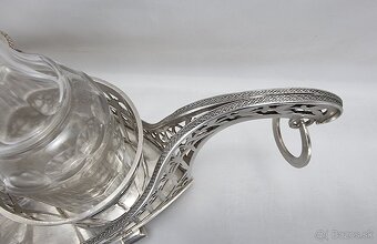 Kaštieľna strieborná súprava - 622 gramov - 3