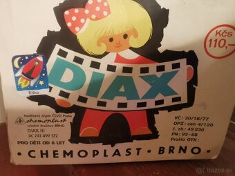 Retro detský diaprojektor diax 3 - 3