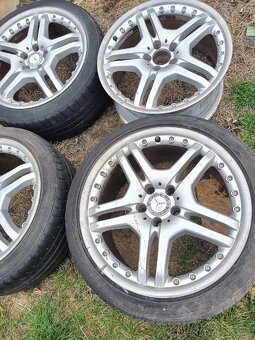 4ks alu disky  Mercedea Benz 5x112 r19 - 3