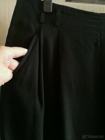 Čierne padave nohavice, veľkosť 44 - 3