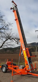 Stavební výtah BÖCKER 31m+ZLOM - motor HONDA - CZ dokl.s SPZ - 3