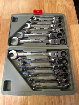 Kľúče račňové očkoploché s kĺbom 8 – 19 mm 12 ks - 3