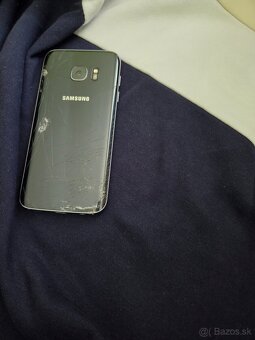 Samsung S7 čierny používaný plné funkčný trochu dole pri dis - 3