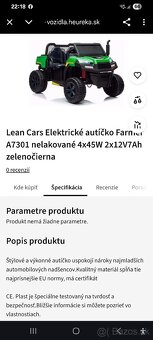 Detské elektrické autíčko - 3