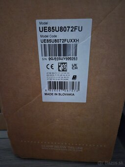 Samsung UE85U8072 , uhlopriecka 215 cm - 3