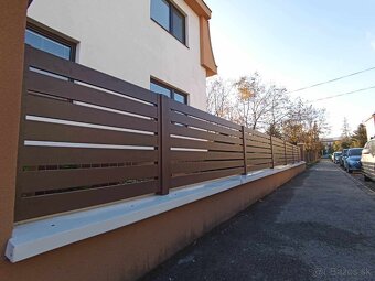 Bezúdržbové AL oplotenie - 3