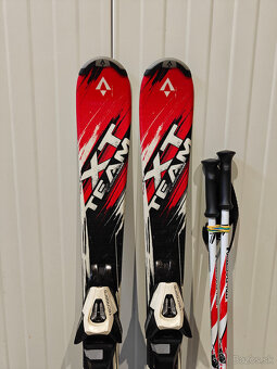 LYŽE TECNO PRO XT TEAM 110CM + LYŽIARKY SALOMON 36EUR - 3