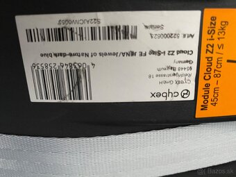 Cybex vajíčko + adaptery + deka emitex - 3