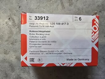 Vahadlo rozvodu motora Skoda Audi Seat VW - 3
