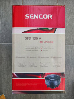 Sencor SFD 130A sušička ovocia - nepoužitá - 3