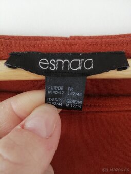 Hnedé dámske šaty Esmara M 40-42 - 3