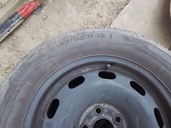 redam letne pneumatiky na diskoch 195/65 R15 5x100 - 3