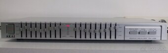2x9 pasmovy strieborny equalizer AKAI EA-A22 vyr JAPAN =ae12 - 3