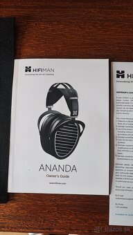 Predám Hifiman Ananda + kábel+ stojan. - 3