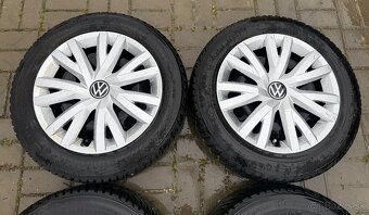 Zimná sada 5x112 r16 VW group 205/55 R 16 91H + ORIG PUKLICE - 3