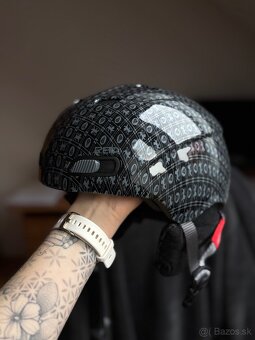 Detská lyžiarska prilba RED SkyCap nastaviteľná - 3