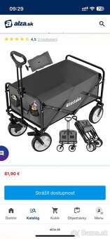 Kempingovy vozík skladací - 3