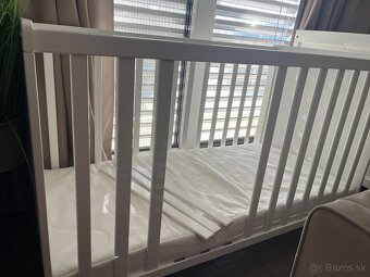 Detská postieľka ROXIE 60x120 + matrac - 3