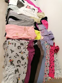 Oblečenie - balík D veľkosť 122 - 128 - 3