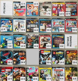 Playstation 3 /PS3 Originál videohry - 3
