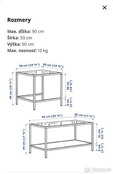 Ikea stolík - 3