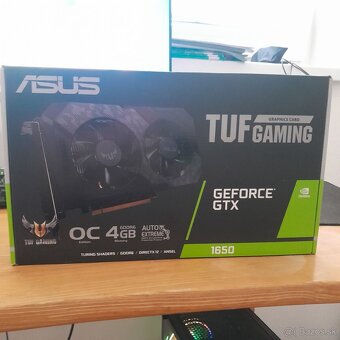 Grafická karta ASUS TUF GAMING GTX 1650 4GB GDDR6 - 3