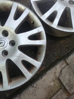 Predám hliníkové disky r17 z Renault Laguna - 3