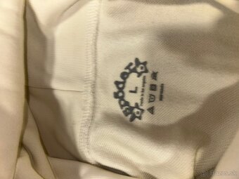 Spider sp5der spyder mikina 100% bavlna kremovo bielo cierna - 3