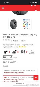 Pneu Nokian Seasonproof 1, 216/65 R16 - 3