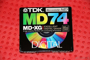 Mini Disc kazety TDK - 3