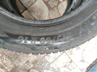 Zimne 215/60/r16 Mishelin Alpin5, 4ks - 3