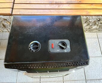 Plynové kachle/pec s elektrickým napájaním+plyn flasa 10 kg - 3