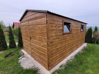 Plechová garáž 3x5m + doprava a montáž zdarma - 3