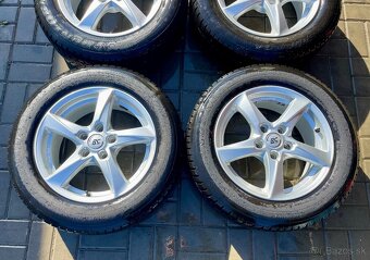 Alu zimná sada 5x112 r15 Dunlop 215/60 R16 - 3