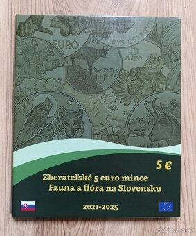 5 euro Slovensko kompletná zbierka 10 ks v albume - 3