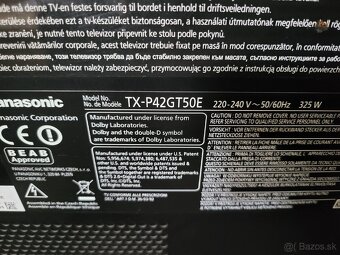 Panasonic Viera TX-P42GT50E - 3