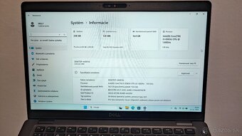 Predám notebook Dell Latitude 5400 i5-8365U 16GB 256GB SSD - 3