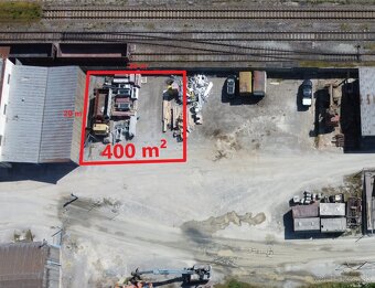 Voľná plocha - 400 - 1400 m² - spevnená/oplotená - Kostoľany - 3