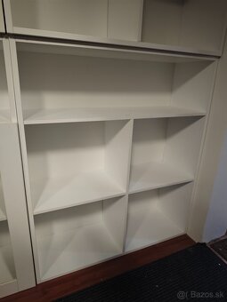 Regály - so sklenenými policami - 3