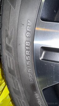 Predám komplet originál kolesá Mitsubishi R18 - 3