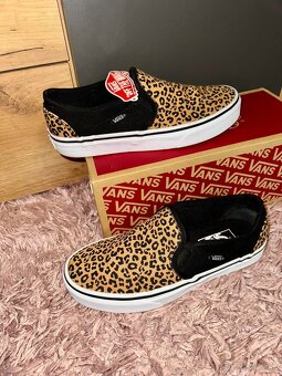 vans leopard original trendy slip-on tenisky-topanky - 3