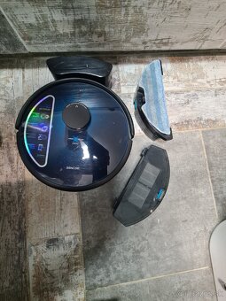 Robotický vysávač Sencor SRV 9250BK vysávanie a mopovanie - 3