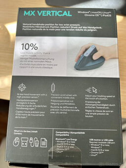 Predam novu mys 'Logitech MX Vertical' - 3