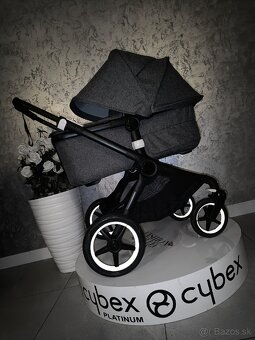 BUGABOO FOX3 TERÉNNA TROJKOMBINÁCIA STELLAR BLACK MELANGE - 3