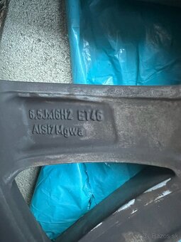 Hliníkové disky Škoda + pneu 205/55 R16 - 3