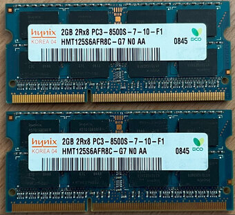 Ram DDR3/DDR3L 1066/1333/1600 MHz - 3
