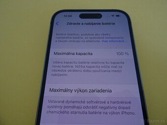 iPhone 14 PRO 128GB PURPLE - ZÁRUKA 1 ROK - 100% BATERIA - 3