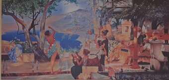 Obraz na platne: Siemiradzki: Šabľový tanec - 3