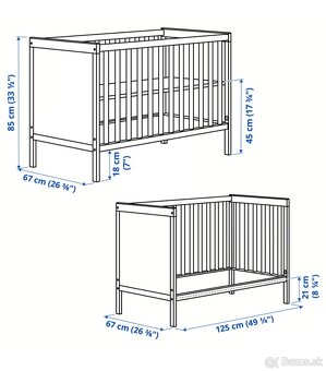 DETSKÁ POSTIEĽKA + PRENOSNÁ - 3